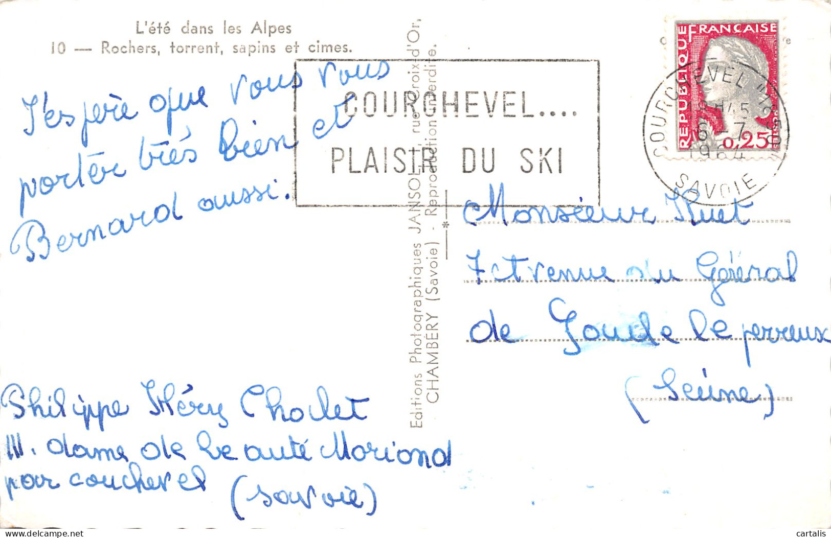 73-LES ALPES PAYSAGE -N°4172-D/0399 - Other & Unclassified