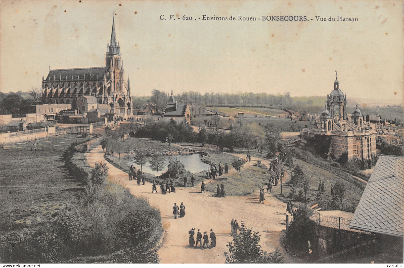 76-BONSECOURS-N°4172-C/0357 - Bonsecours