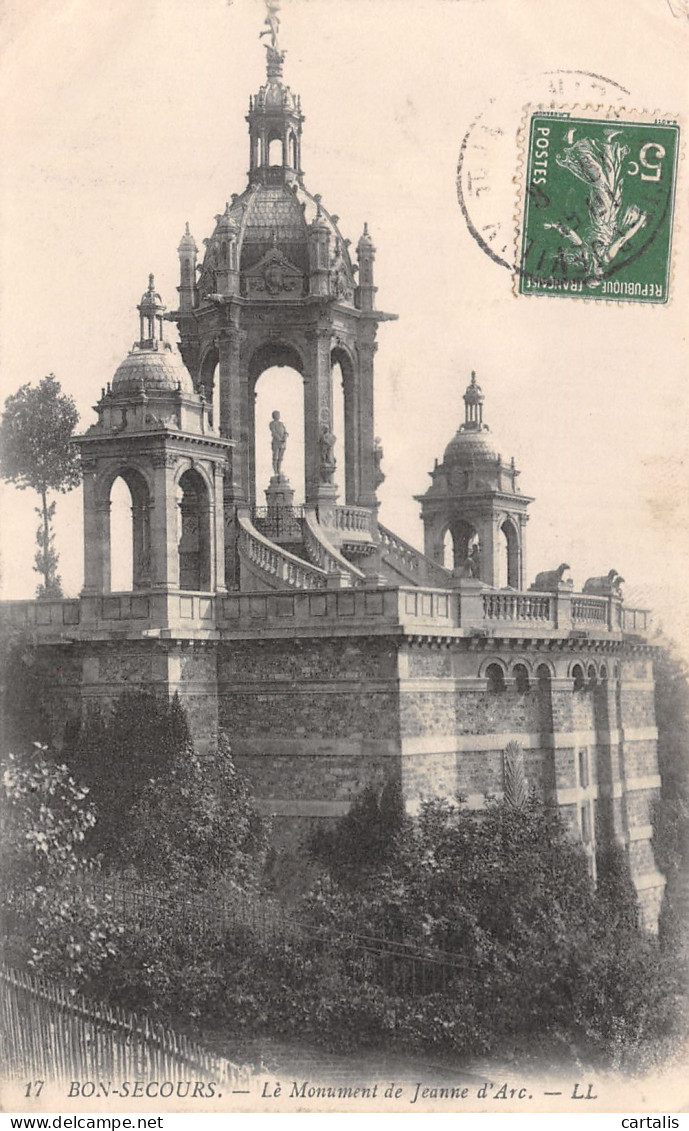 76-BONSECOURS-N°4172-C/0351 - Bonsecours