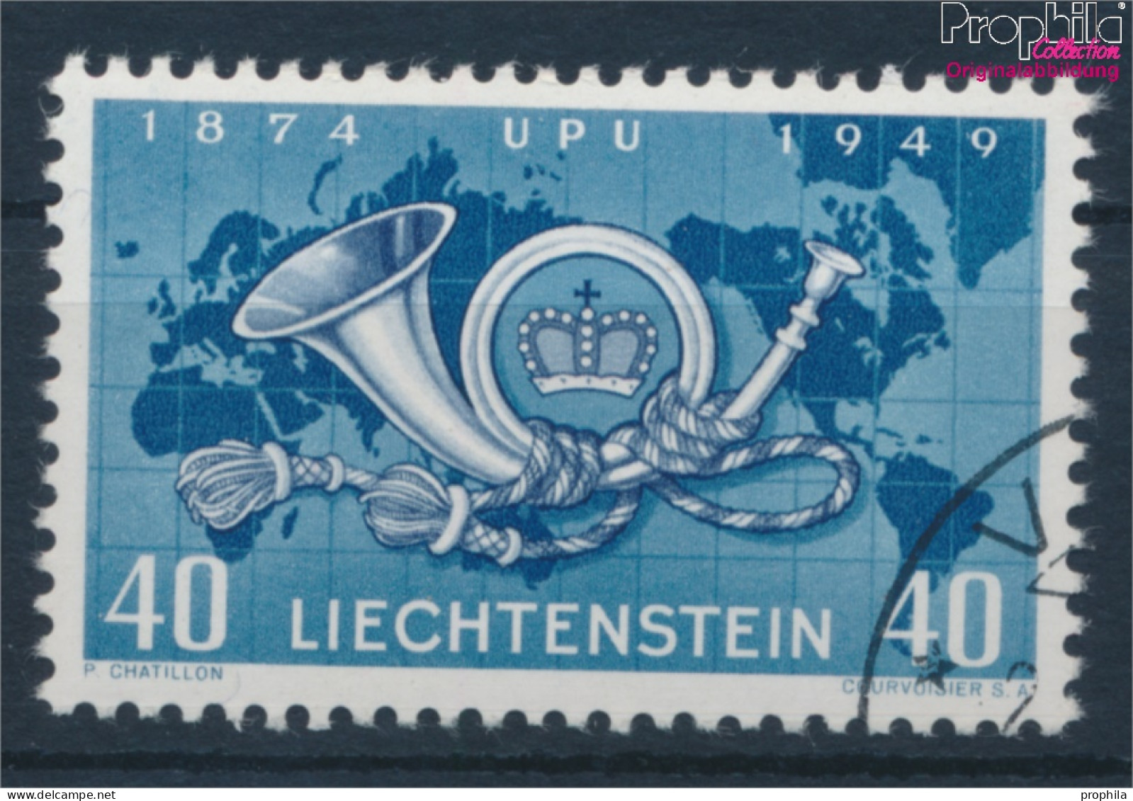 Liechtenstein 277 (kompl.Ausg.) Gestempelt 1949 UPU (10374126 - Gebraucht