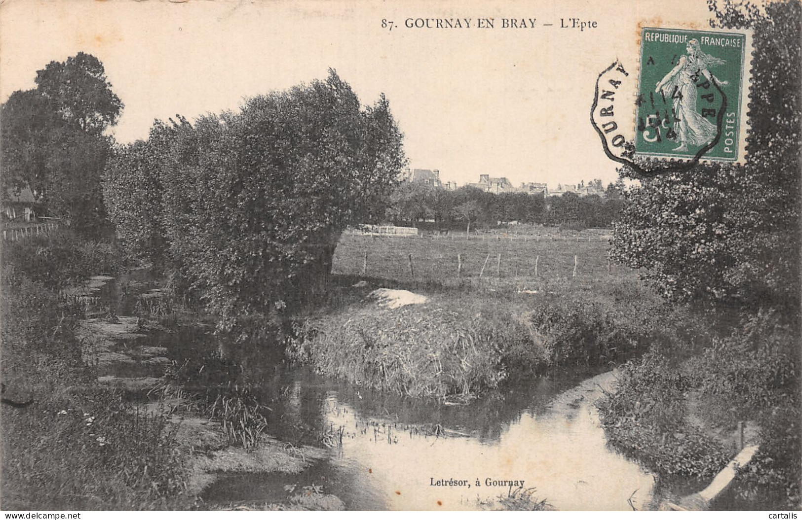 76-GOURNAY EN BRAY-N°4172-G/0203 - Gournay-en-Bray