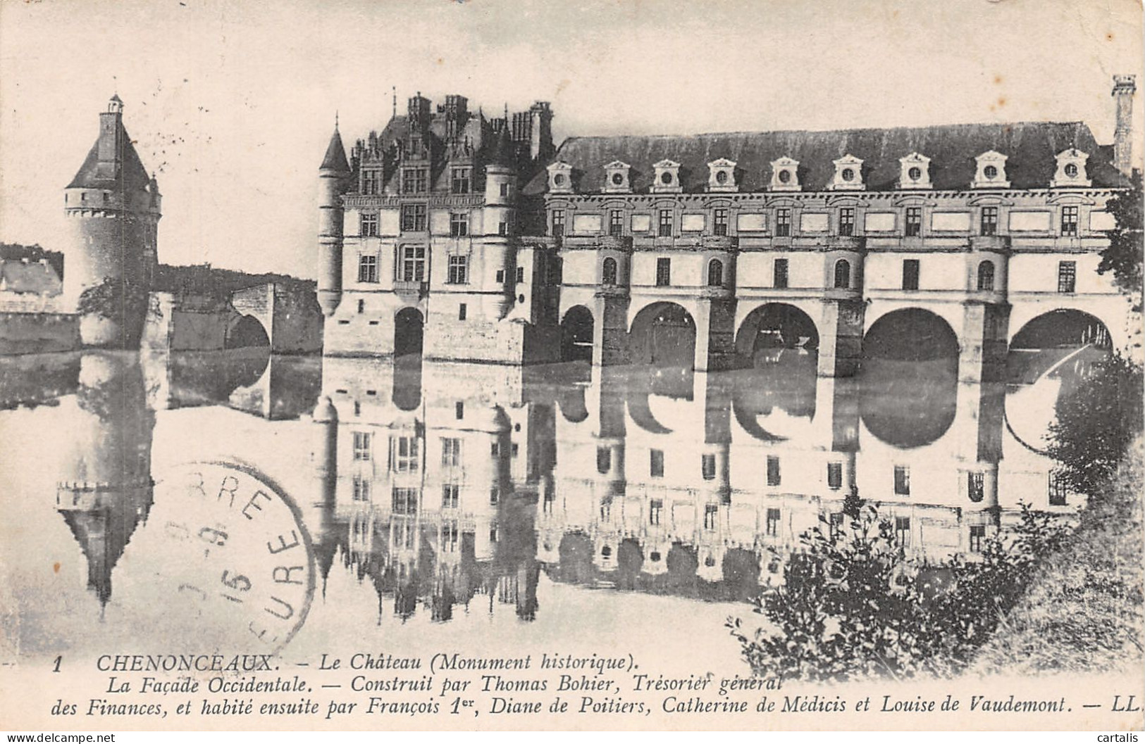 37-CHENONCEAUX-N°4172-G/0179 - Chenonceaux