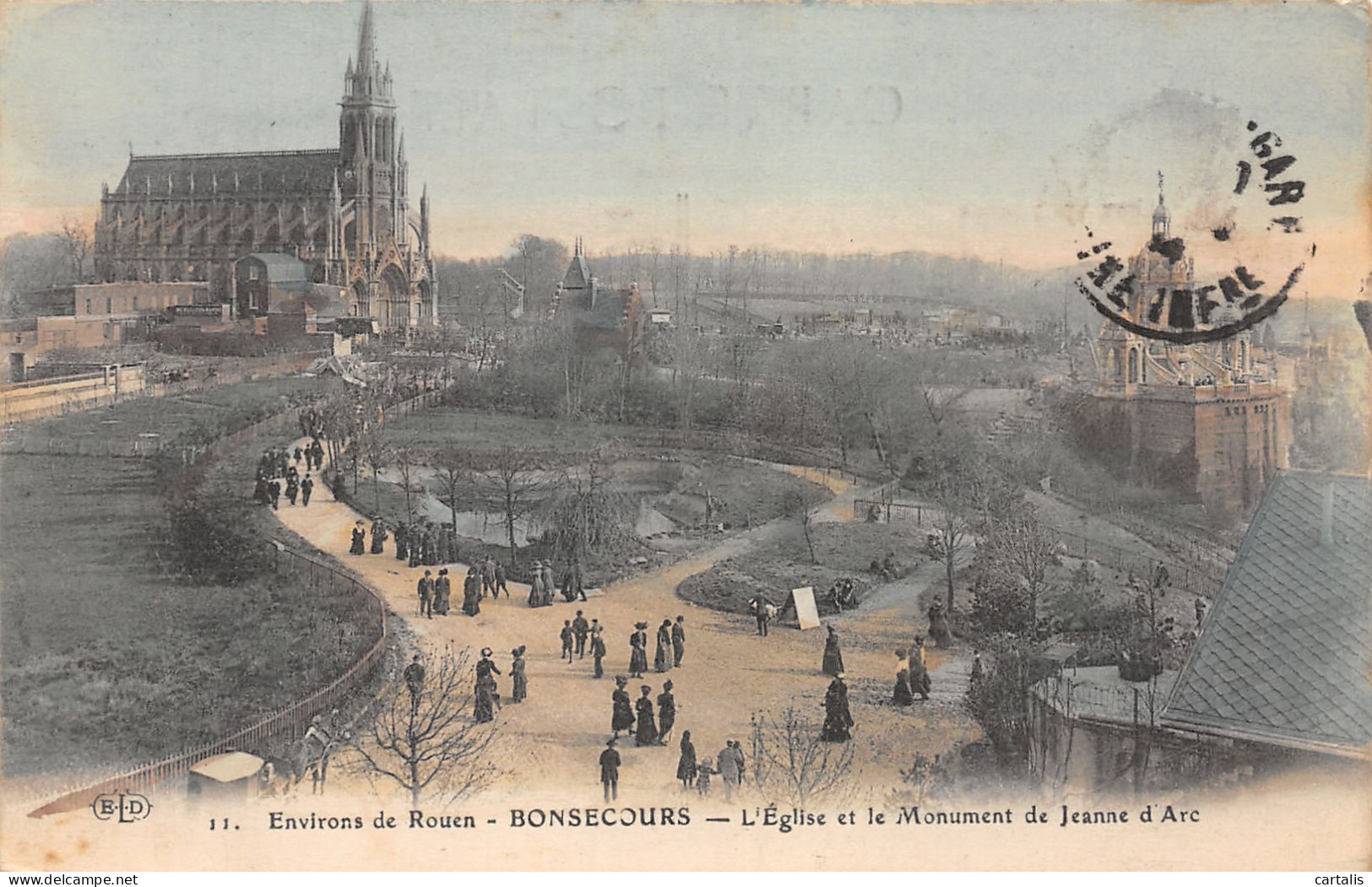 76-BONSECOURS-N°4172-G/0027 - Bonsecours