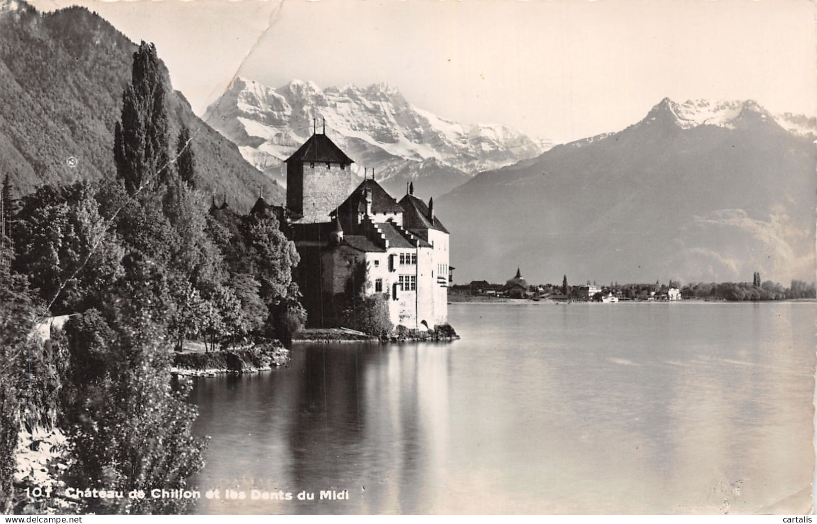 SUI-CHATEAU DE CHILLON-N°4172-F/0259 - Au