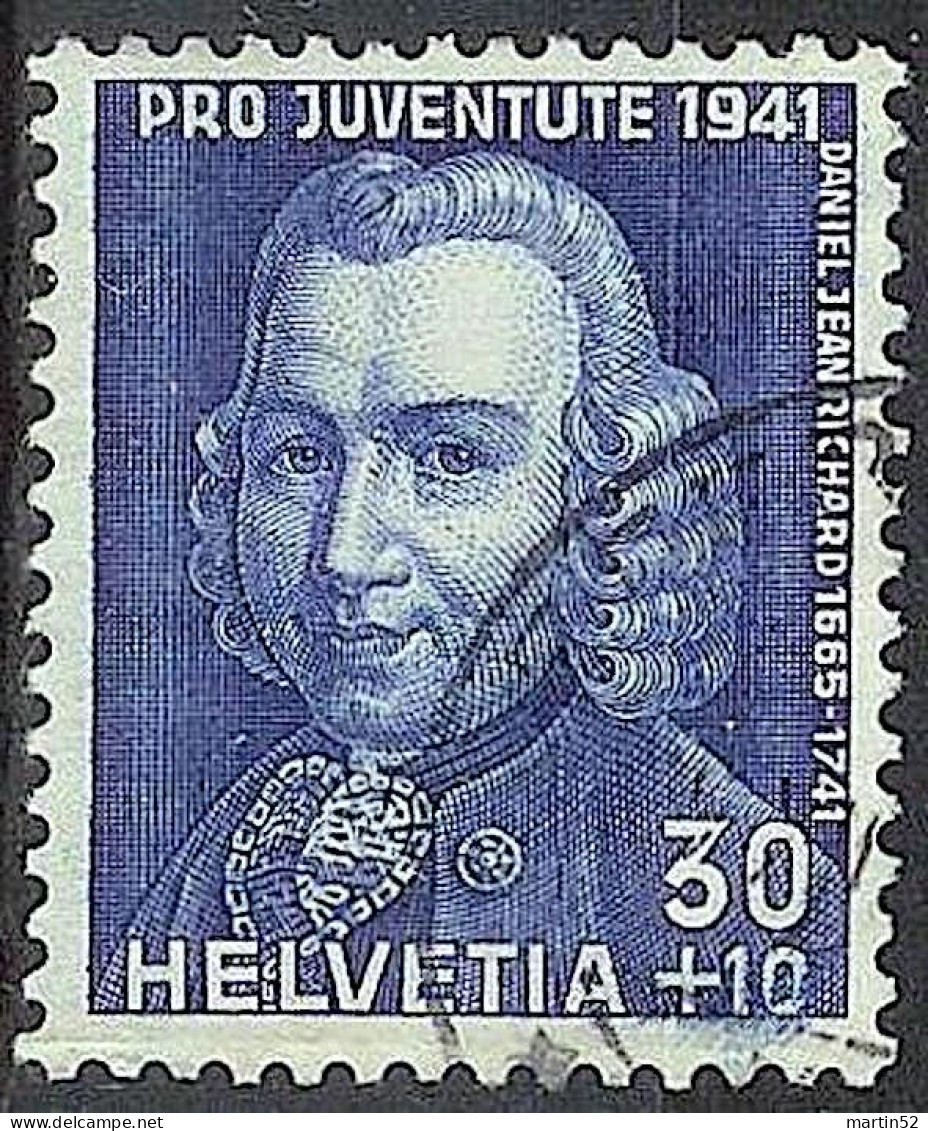 Schweiz Suisse Pro Juventute 1941: Daniel Jeanrichard Zu WI 100 Mi 402 Yv 374 Mit ⊙ FEHRALTORF 3.XII.41 (Zu CHF 11.00) - Used Stamps