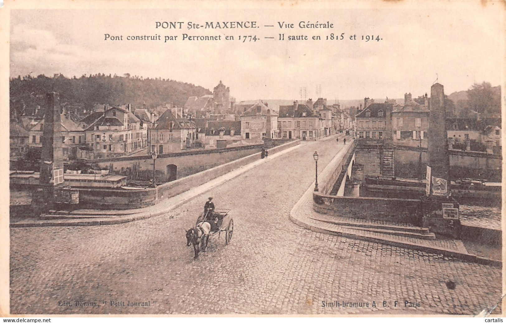 60-PONT SAINTE MAXENCE-N°4172-F/0063 - Pont Sainte Maxence