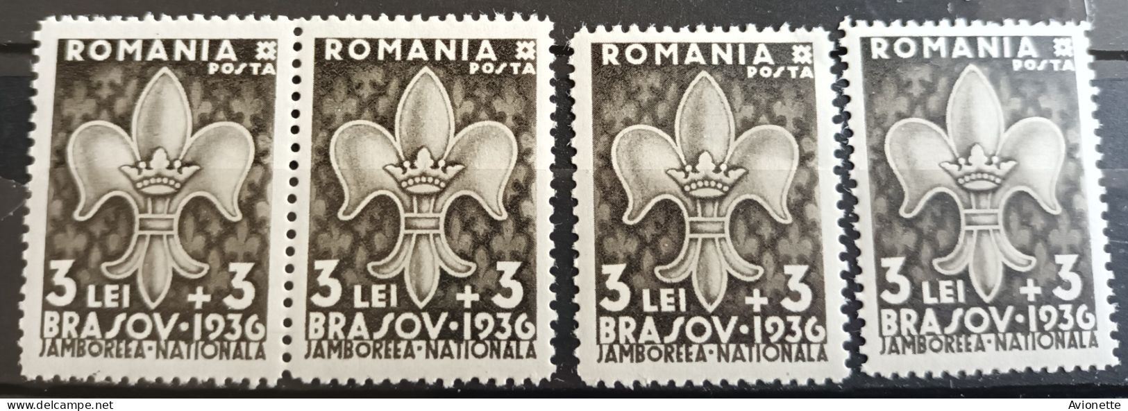 Romania 1936 (8 Timbres) - Unused Stamps