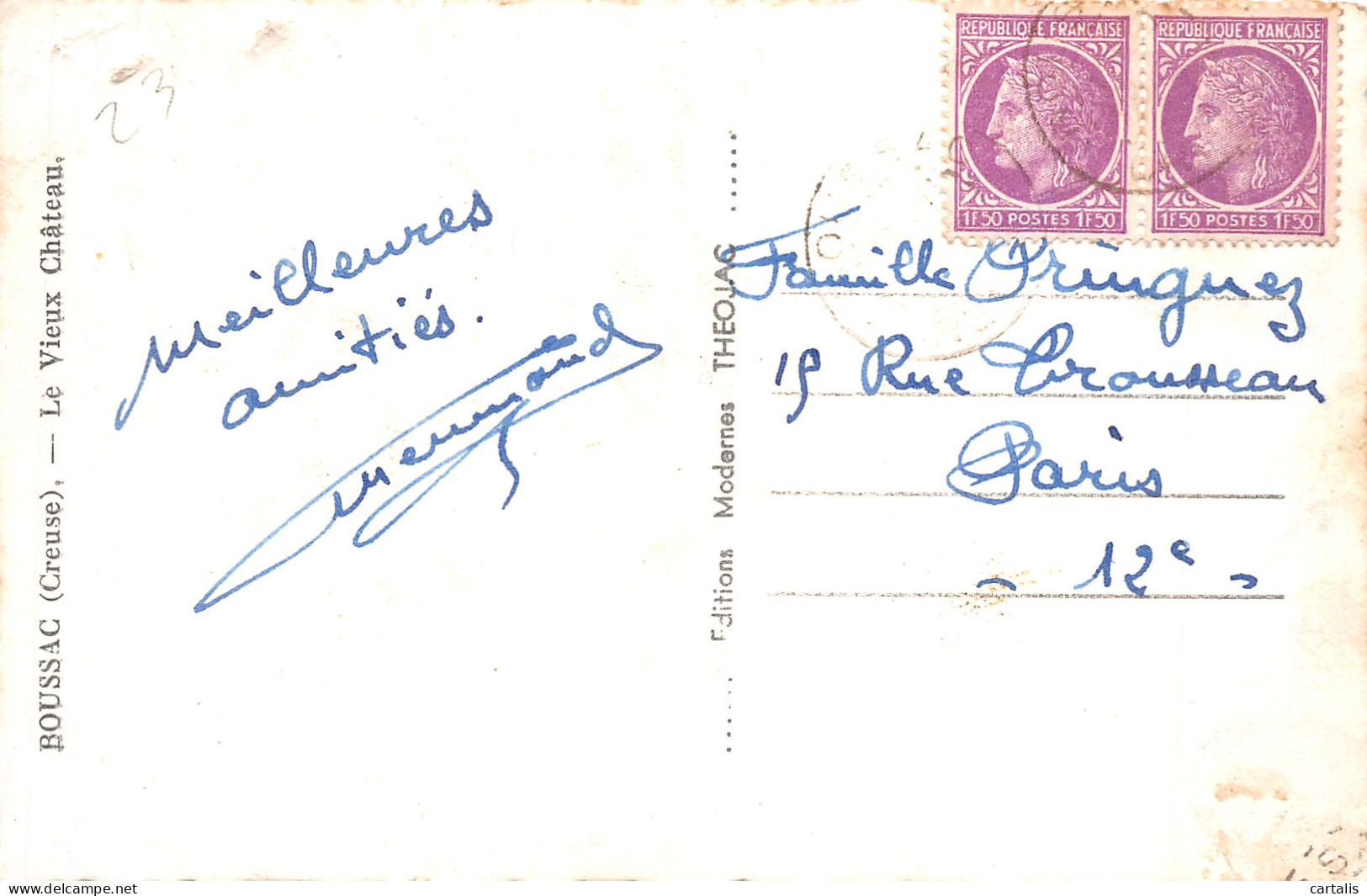 23-BOUSSAC-N°4173-A/0159 - Boussac