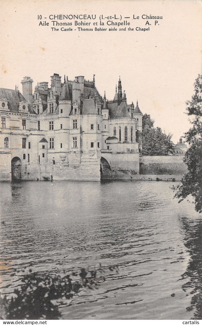 37-CHENONCEAUX-N°4172-H/0331 - Chenonceaux