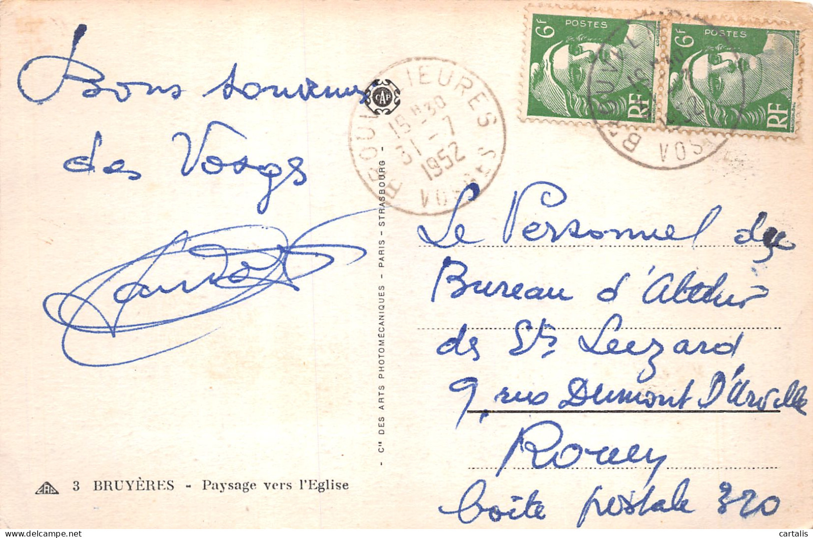 88-BRUYERES-N°4172-H/0237 - Bruyeres