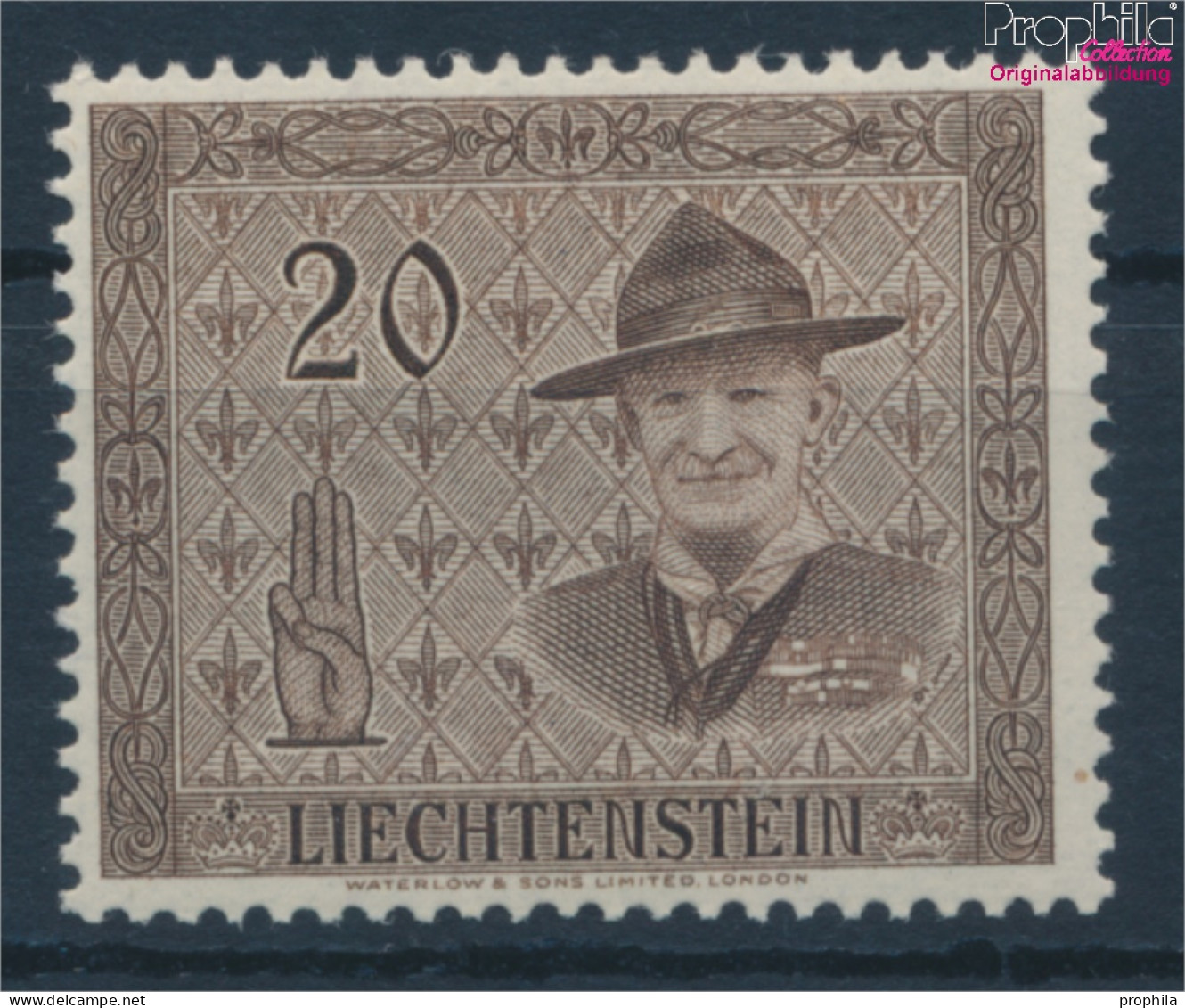 Liechtenstein 316 Postfrisch 1953 Pfadfinderkonferenz (10373724 - Ungebraucht