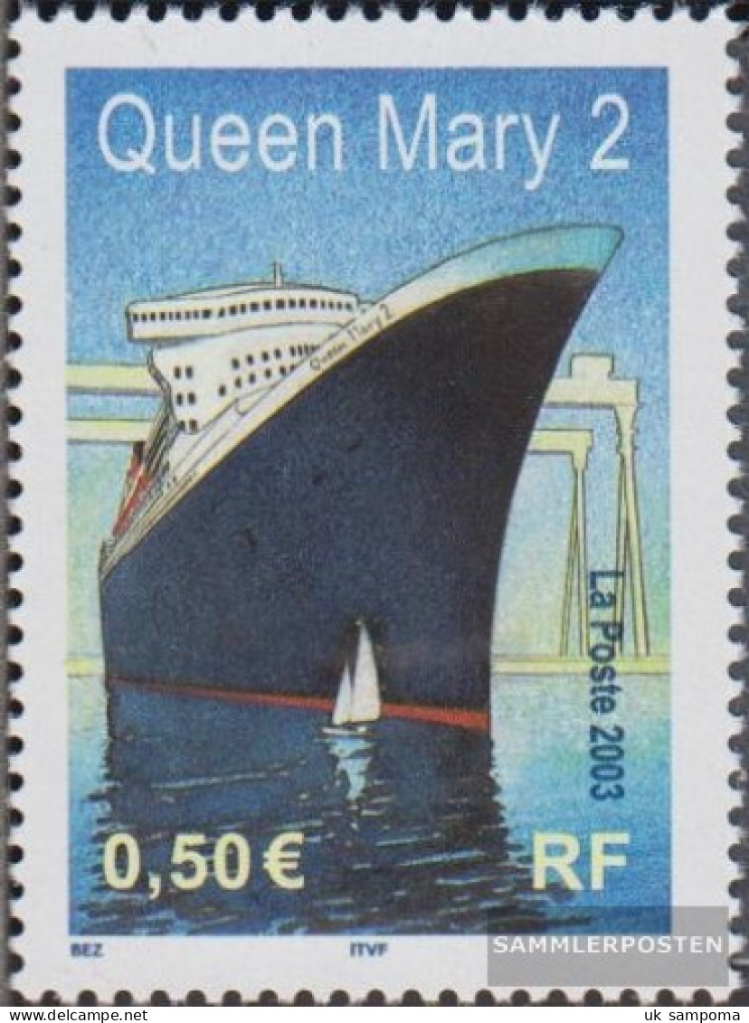France 3773 (complete Issue) Unmounted Mint / Never Hinged 2003 Queen Mary 2 - Unused Stamps