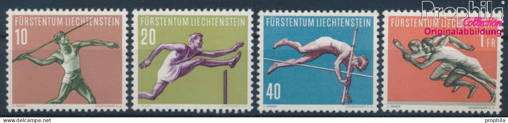 Liechtenstein 342-345 (kompl.Ausg.) Postfrisch 1956 Sport (10373727 - Ungebraucht