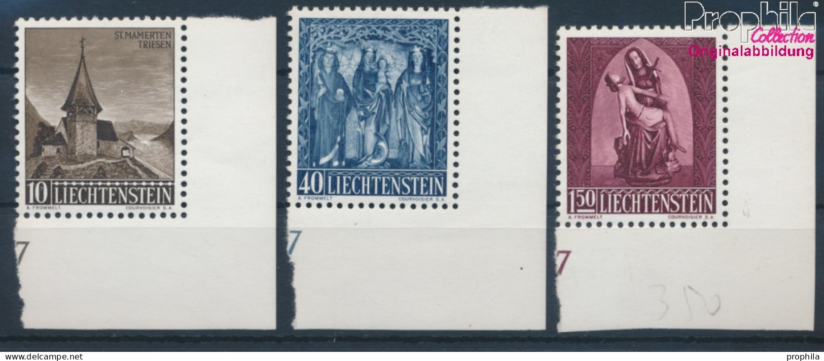 Liechtenstein 362-364 (kompl.Ausg.) Postfrisch 1957 Weihnachten (10373736 - Neufs