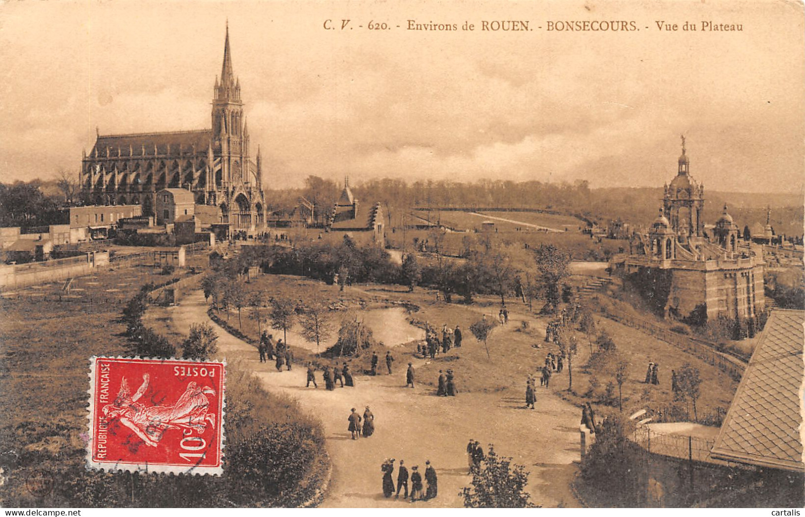 76-BONSECOURS-N°4173-C/0095 - Bonsecours