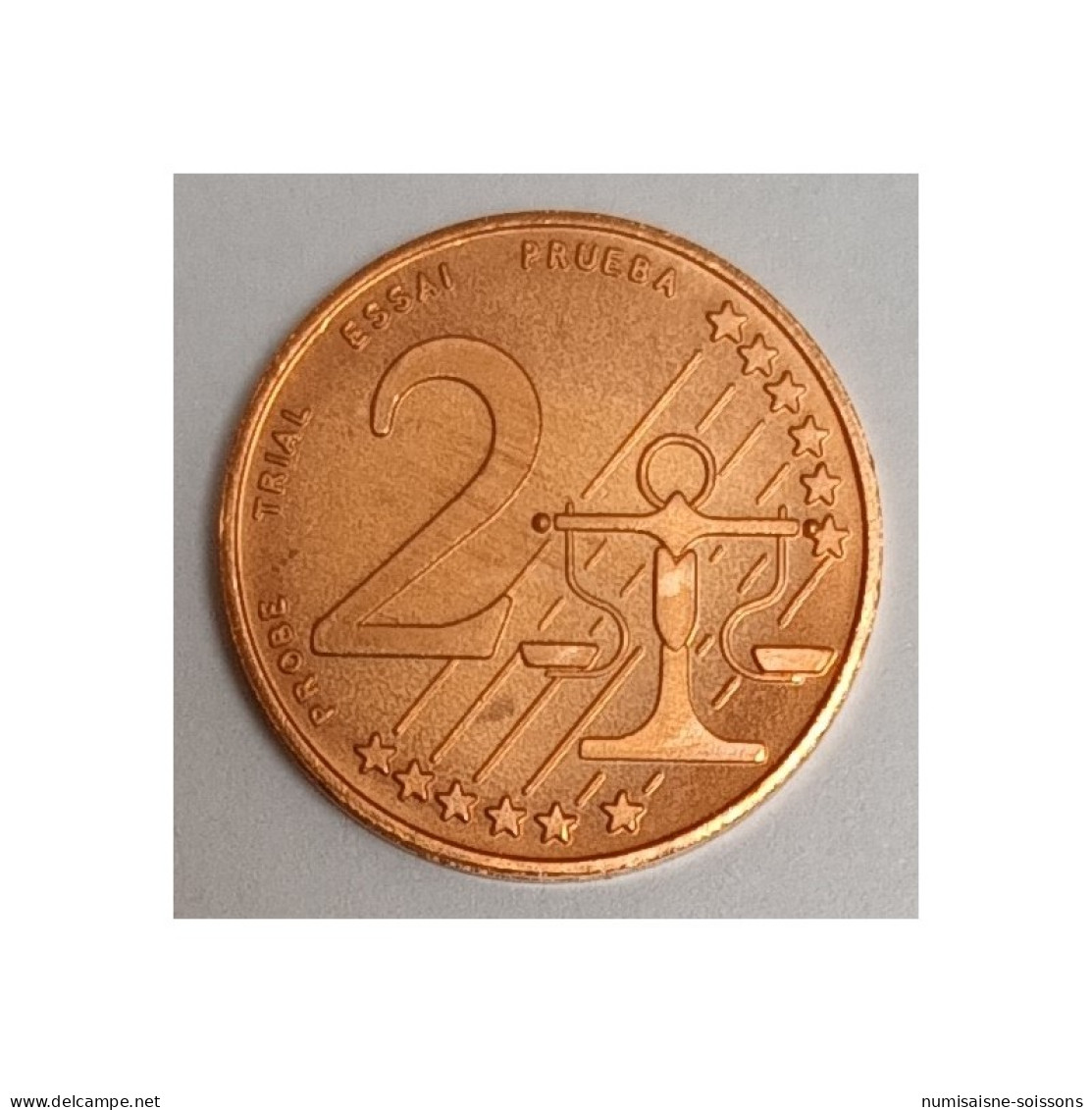 POLOGNE - 2 CENT 2004 - PROTOTYPE - FDC - Privatentwürfe