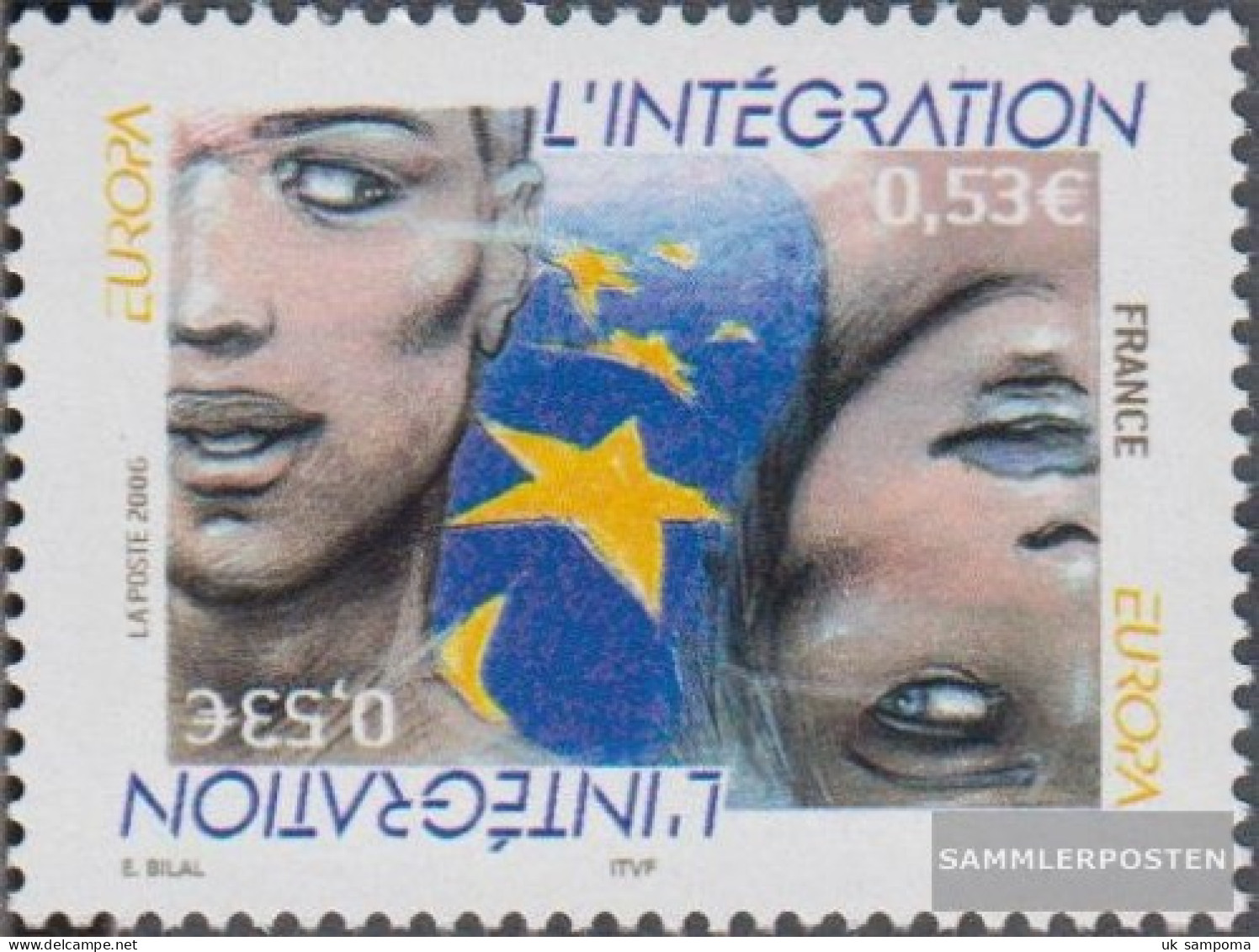 France 4066 (complete Issue) Unmounted Mint / Never Hinged 2006 Europe: Integration - Unused Stamps