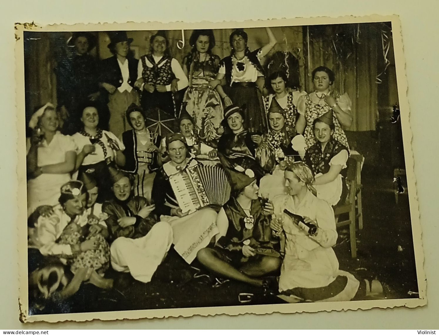 Girls At A Party-old Photo- Wolmirstedt, Germany - Anonymous Persons