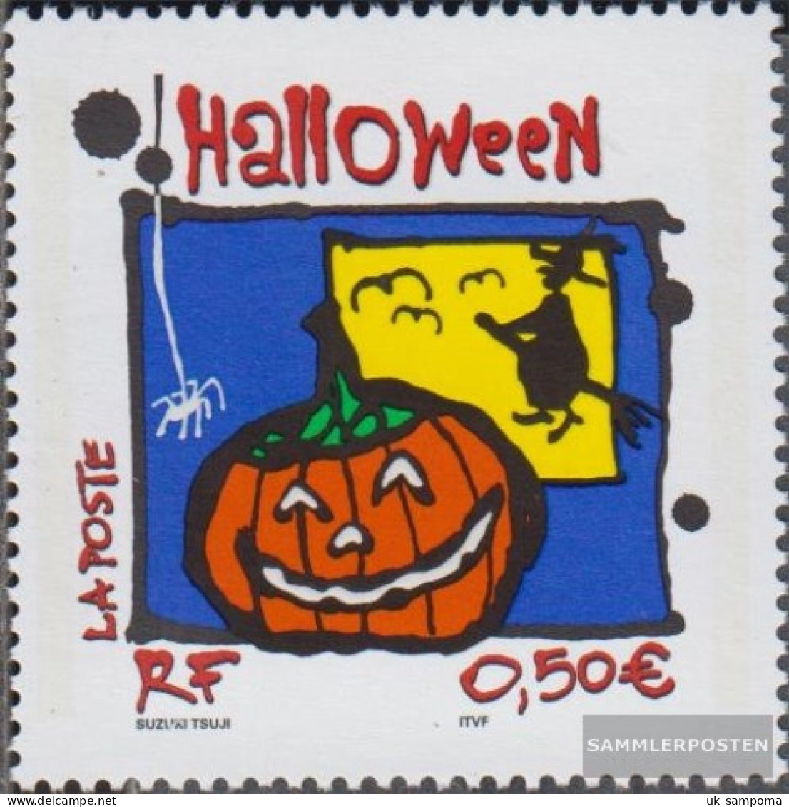 France 3862 (complete Issue) Unmounted Mint / Never Hinged 2004 Halloween - Unused Stamps