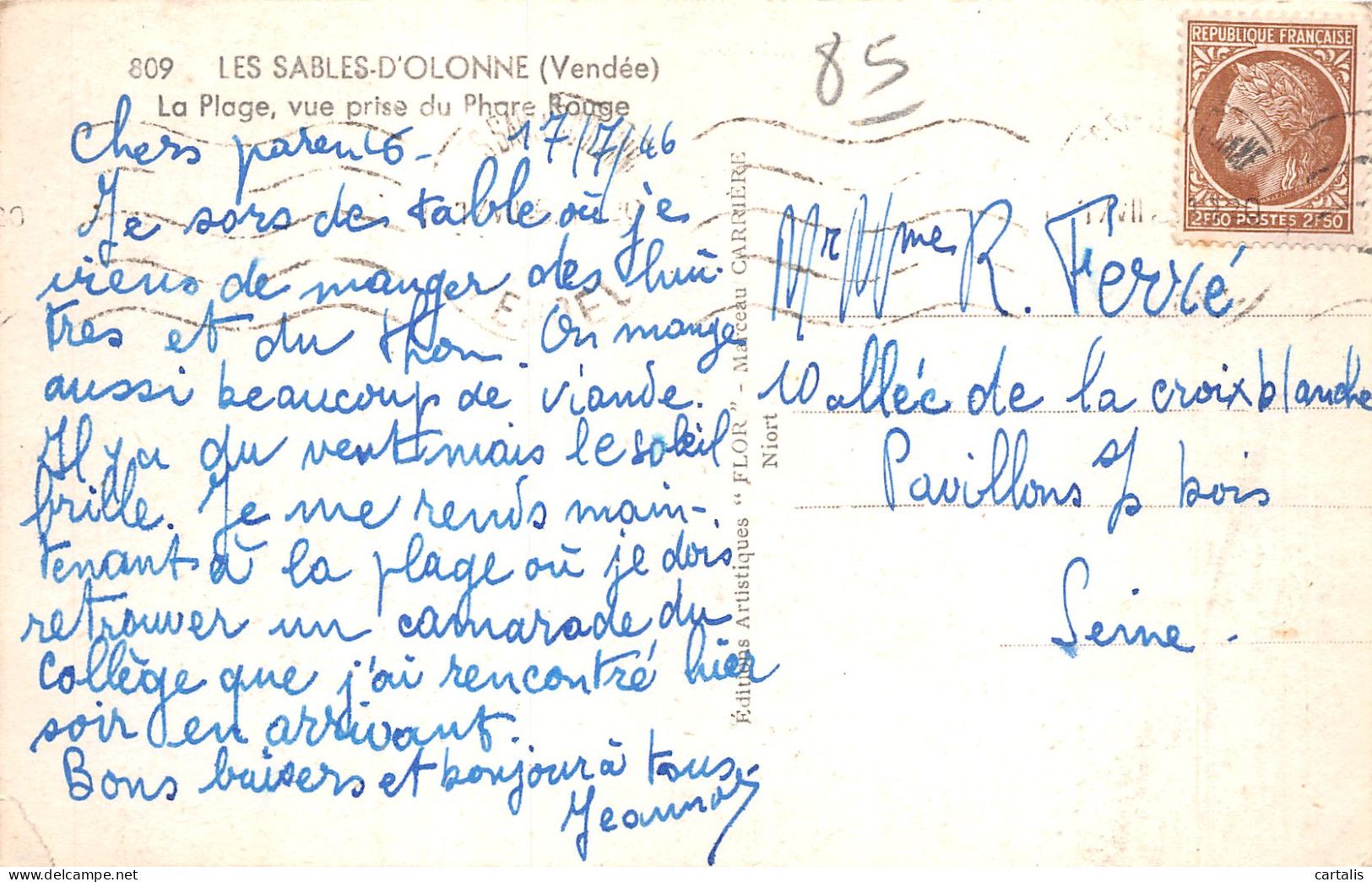 85-LES SABLES D OLONNE-N°4173-E/0327 - Sables D'Olonne
