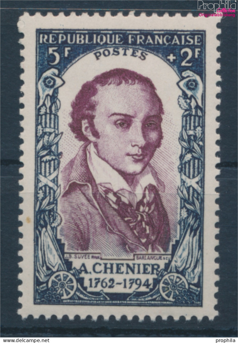 Frankreich 885 Postfrisch 1950 Berühmte Franzosen (10387557 - Nuovi