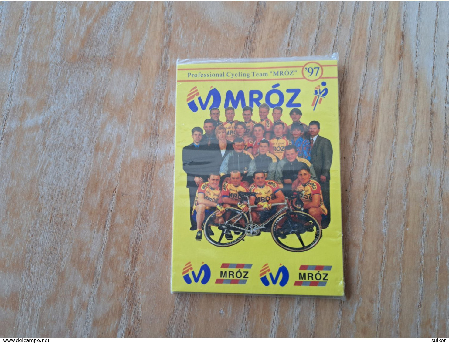Cartes  Officielles Sous Blister  Mroz  1997 - Cyclisme