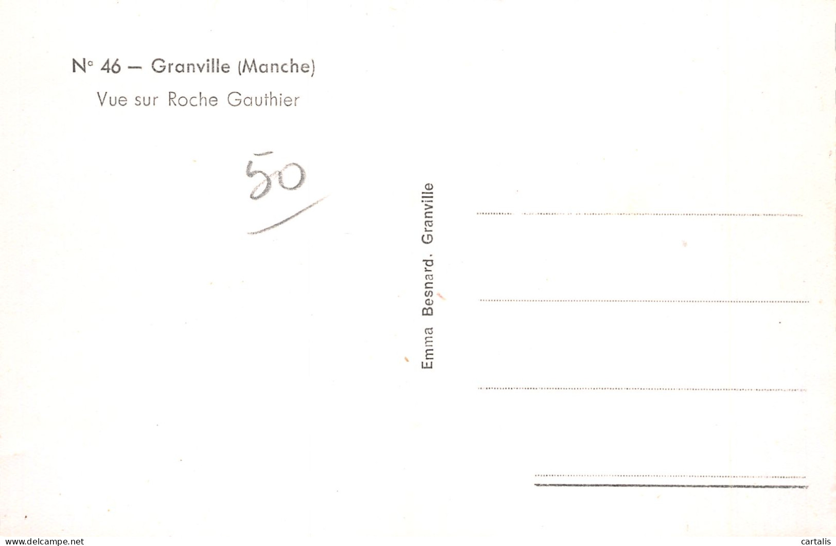 50-GRANVILLE-N°4173-H/0331 - Granville