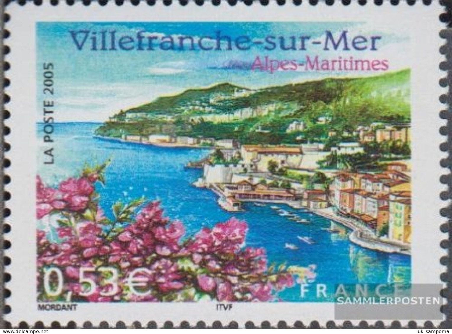 France 3954 (complete Issue) Unmounted Mint / Never Hinged 2005 Tourism - Unused Stamps
