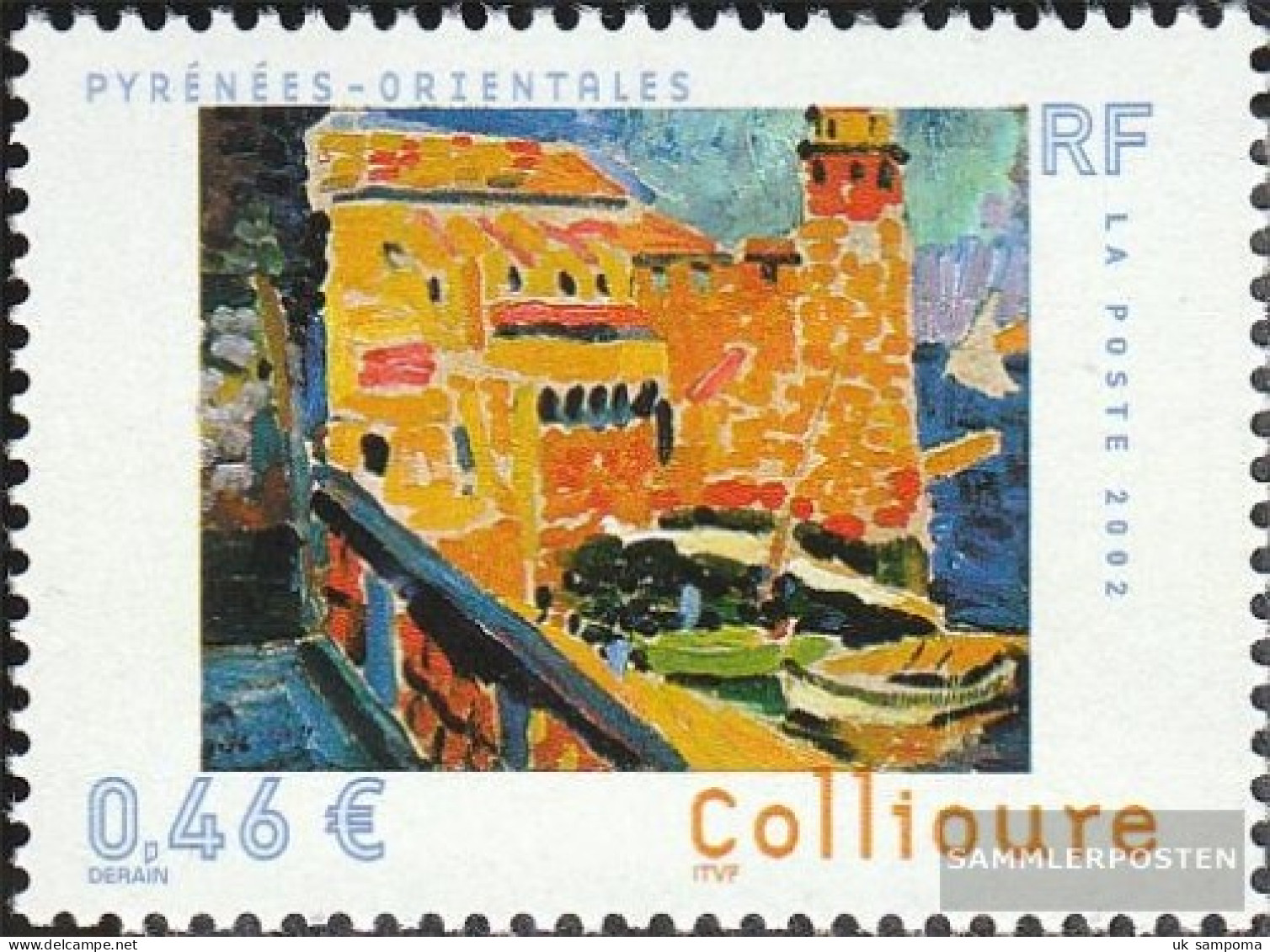 France 3634 (complete Issue) Unmounted Mint / Never Hinged 2002 Tourism - Unused Stamps