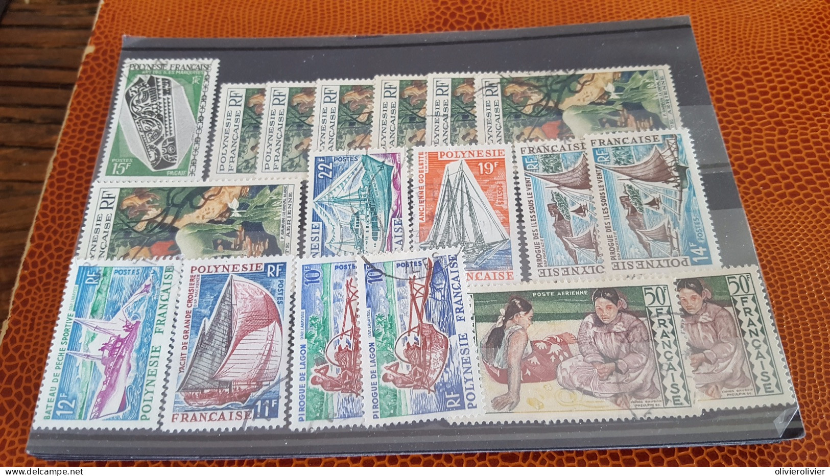 REF A1445 COLONIE FRANCAISE POLYNESIE - Collections, Lots & Séries