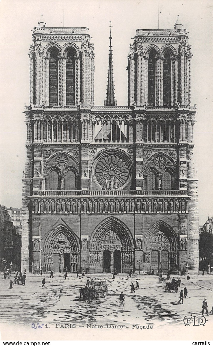 75-PARIS NOTRE DAME-N°4174-D/0025 - Notre Dame De Paris