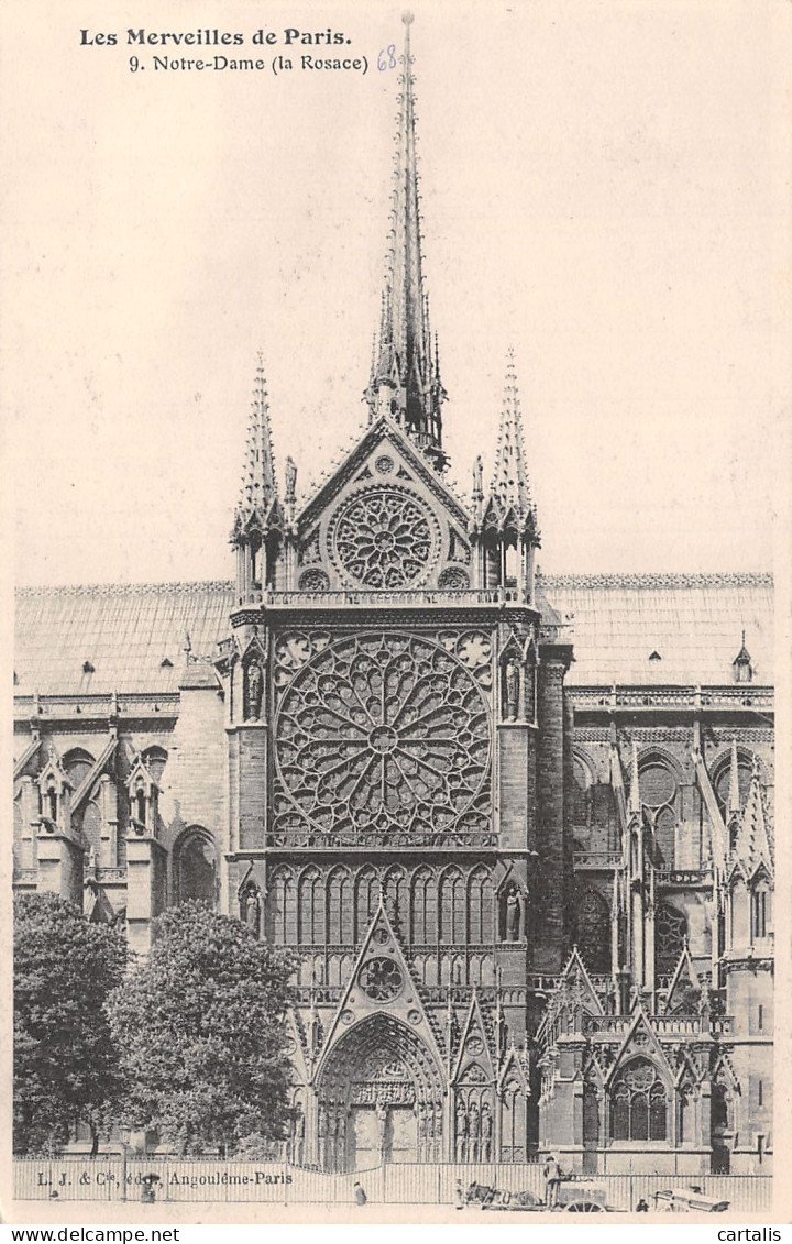 75-PARIS NOTRE DAME-N°4174-B/0319 - Notre Dame De Paris