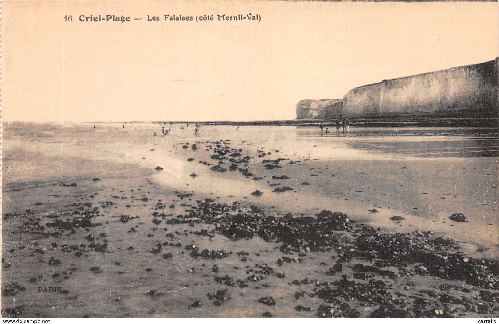 76-CRIEL PLAGE-N°4174-B/0095 - Criel Sur Mer