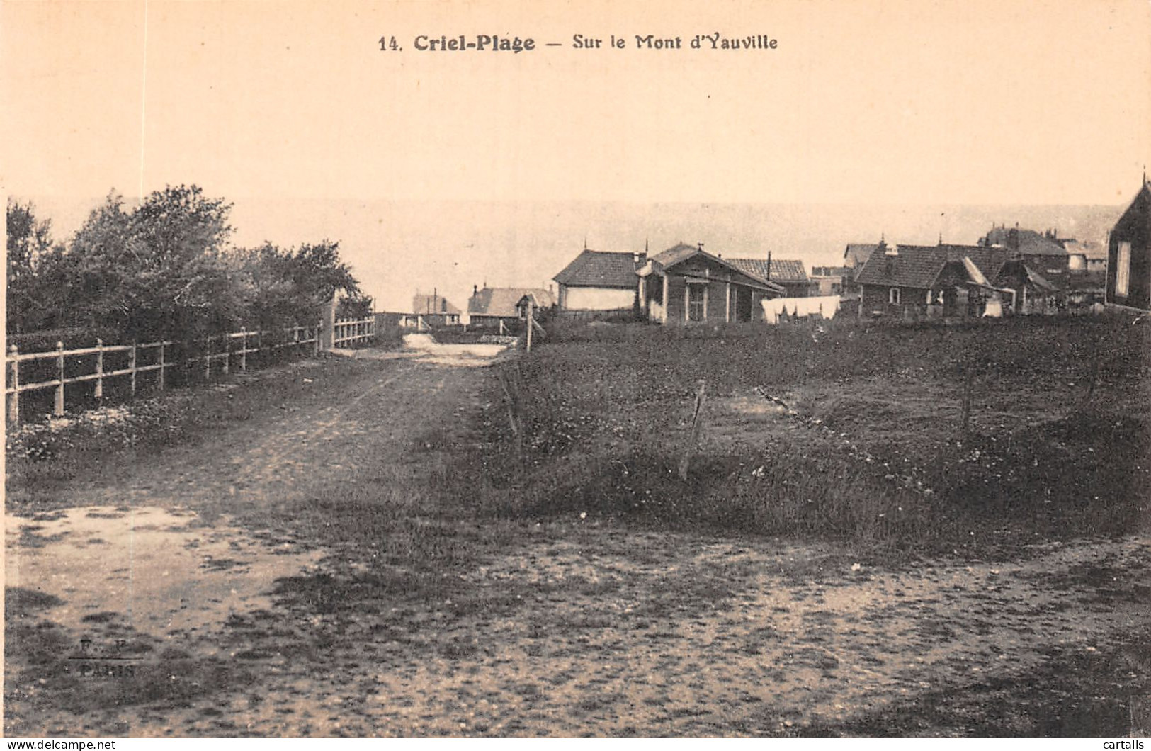 76-CRIEL PLAGE-N°4174-B/0005 - Criel Sur Mer