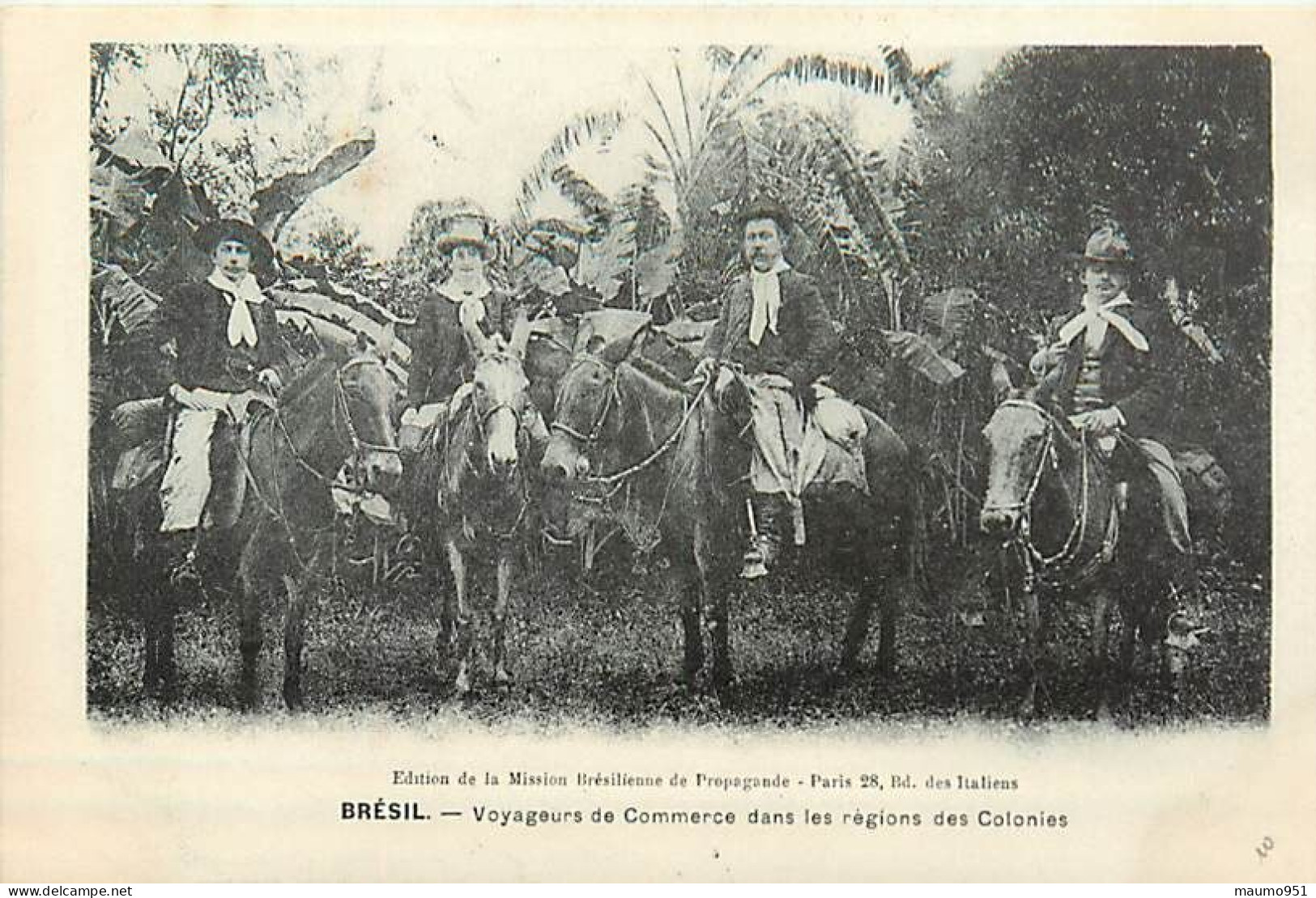 Carte Sélection - BRESIL - Voyageurs De Commerce Dans Les Régions Des Colonies - Autres