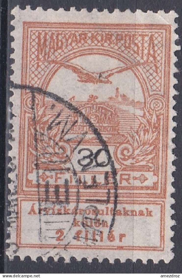 Hongrie 1913 Mi 138  Turul Sur La Couronne De Saint-Étienne Aide Aux Victimes Des Inondations    (A16) - Used Stamps