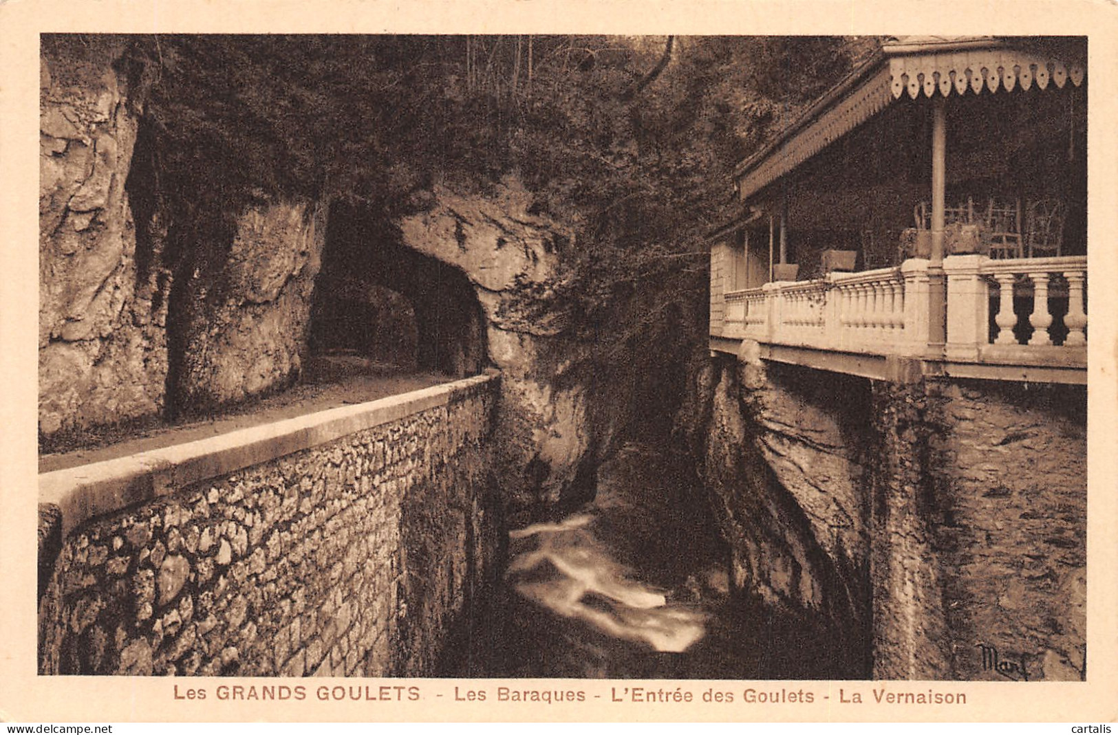 26-LES GRANDS GOULETS-N°4174-E/0193 - Les Grands Goulets