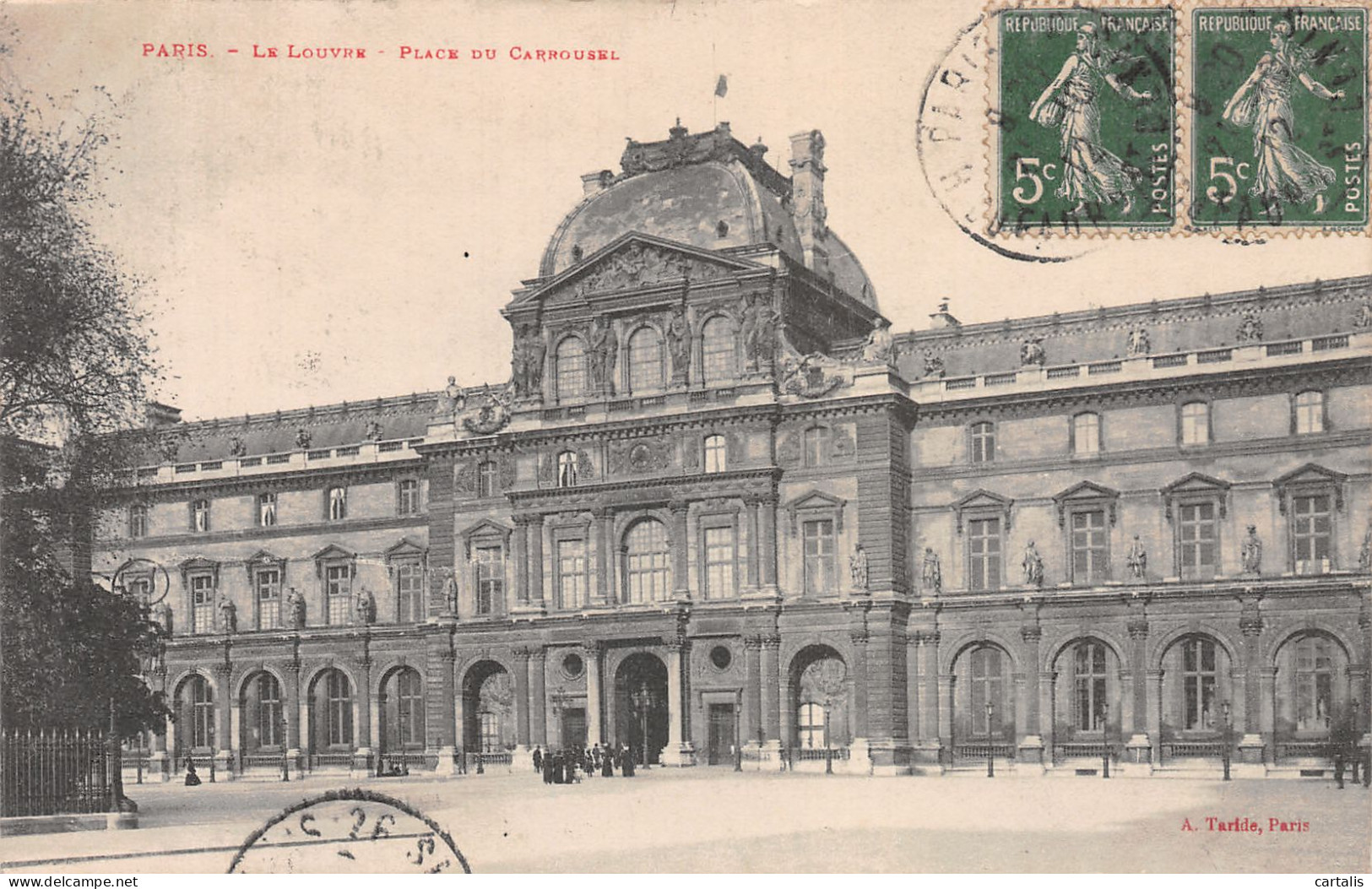 75-PARIS LE LOUVRE-N°4174-G/0133 - Louvre