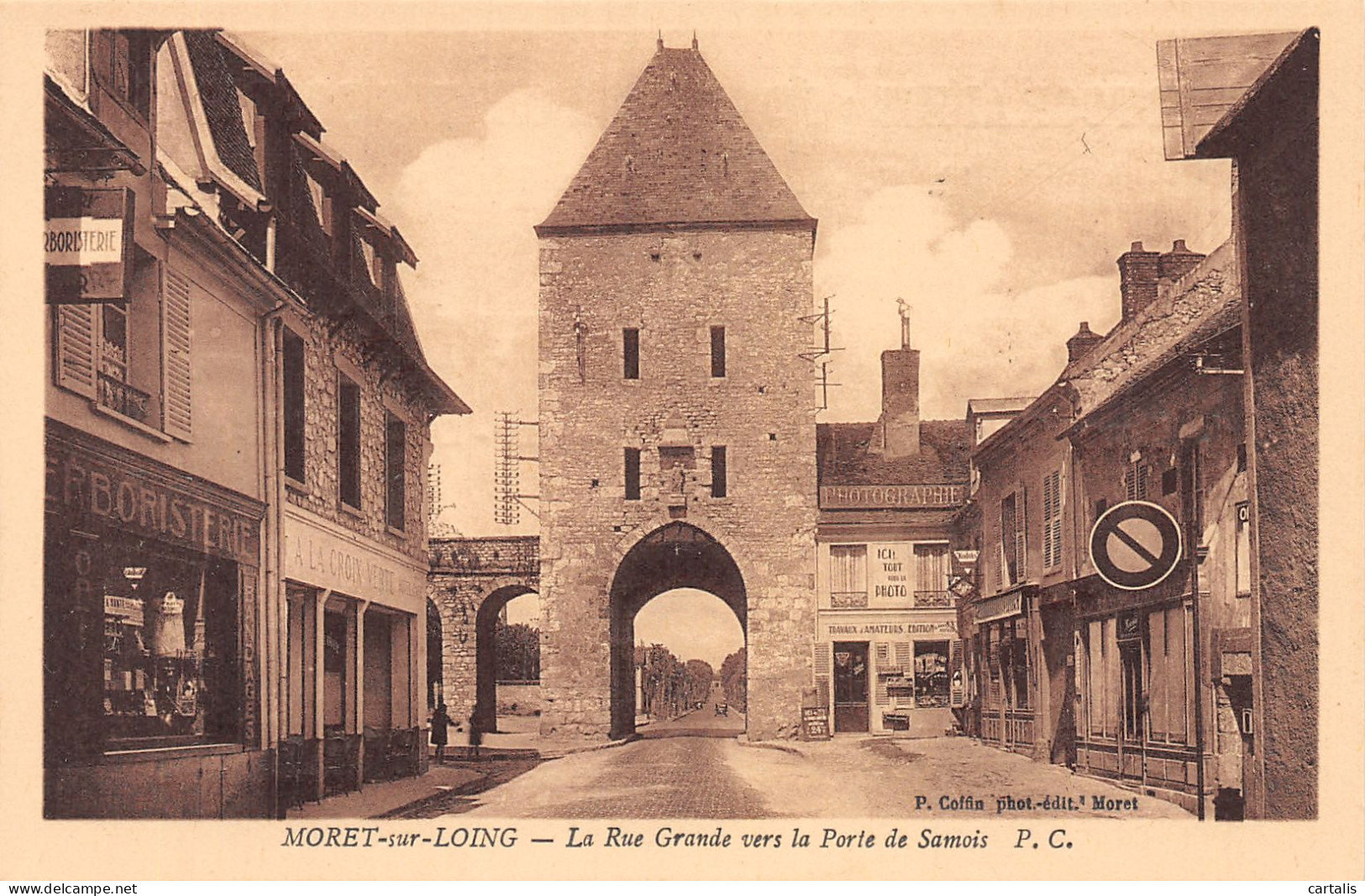 77-MORET SUR LOING-N°4175-C/0131 - Moret Sur Loing