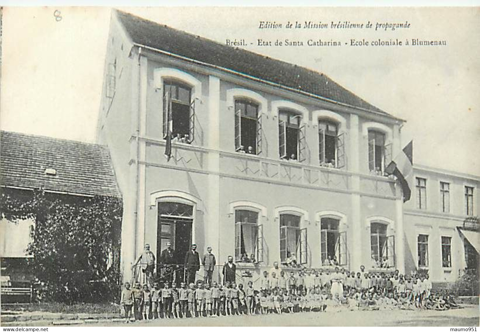 Carte Sélection - BRESIL - Etat De Santa Catharuna . Ecole Coloniale à Blumenau - Autres