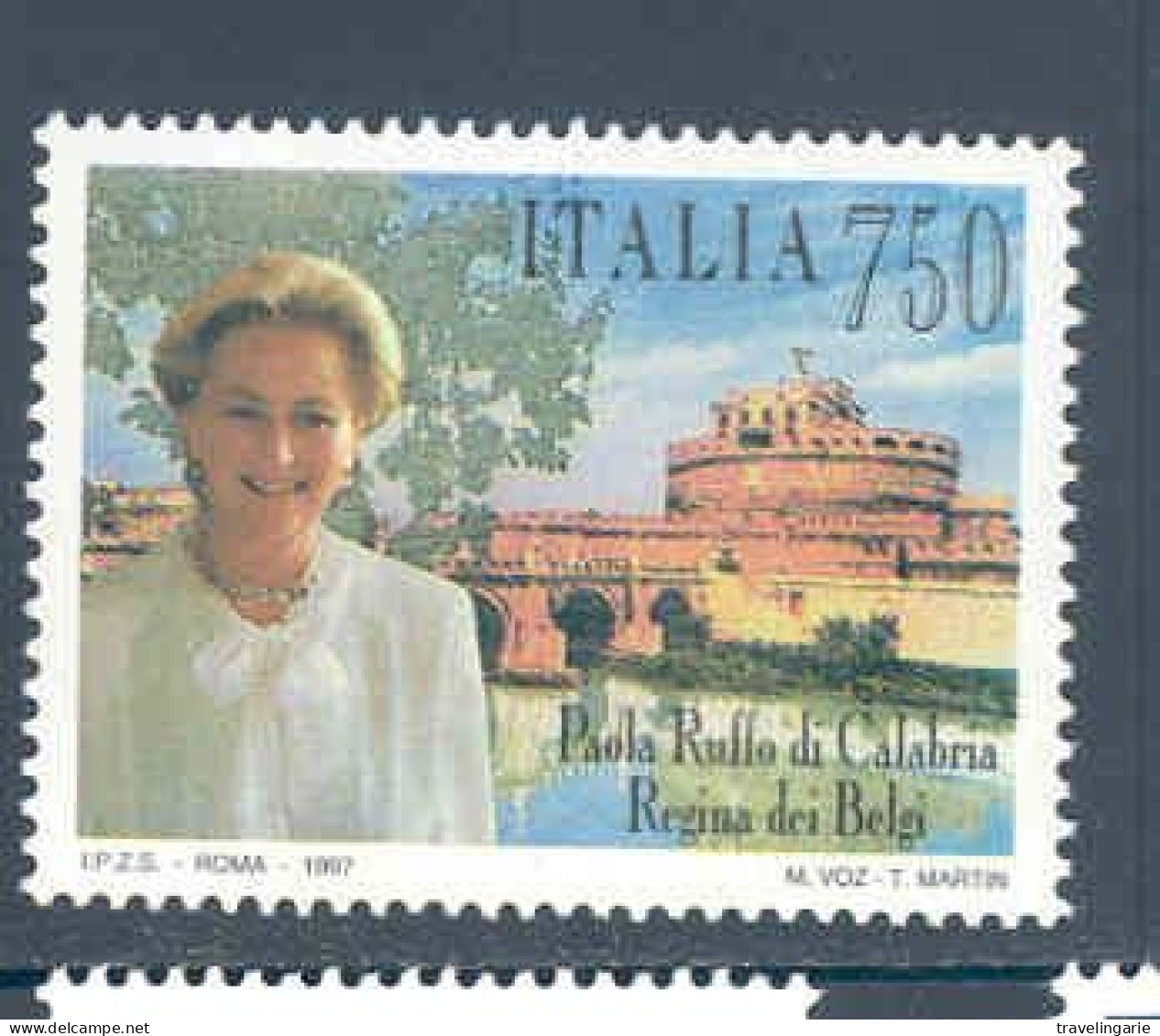 ITALY 1997 Queen Paola Of Belgium MNH ** - Familles Royales