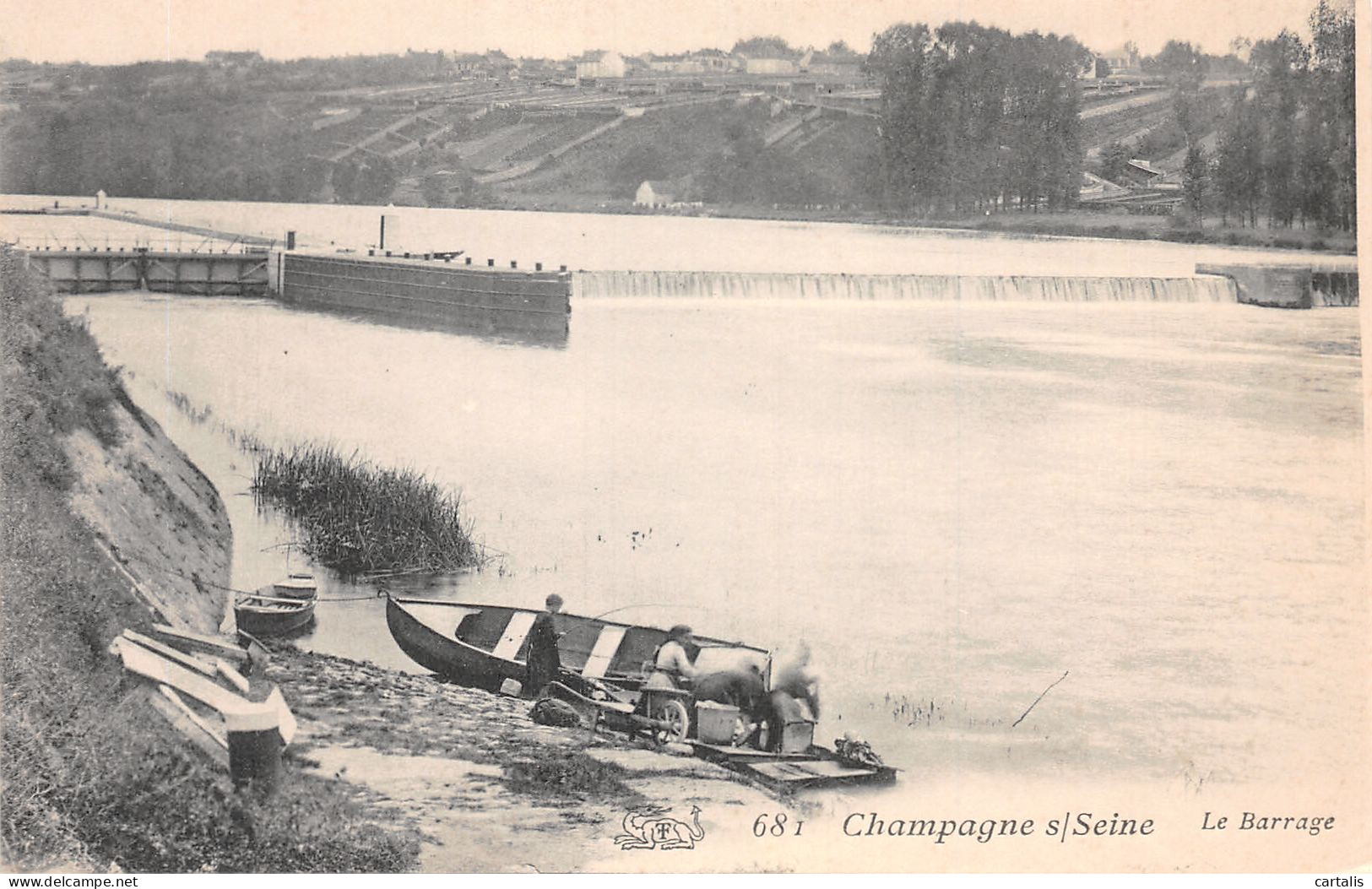 77-CHAMPAGNE SUR SEINE-N°4175-A/0219 - Champagne Sur Seine