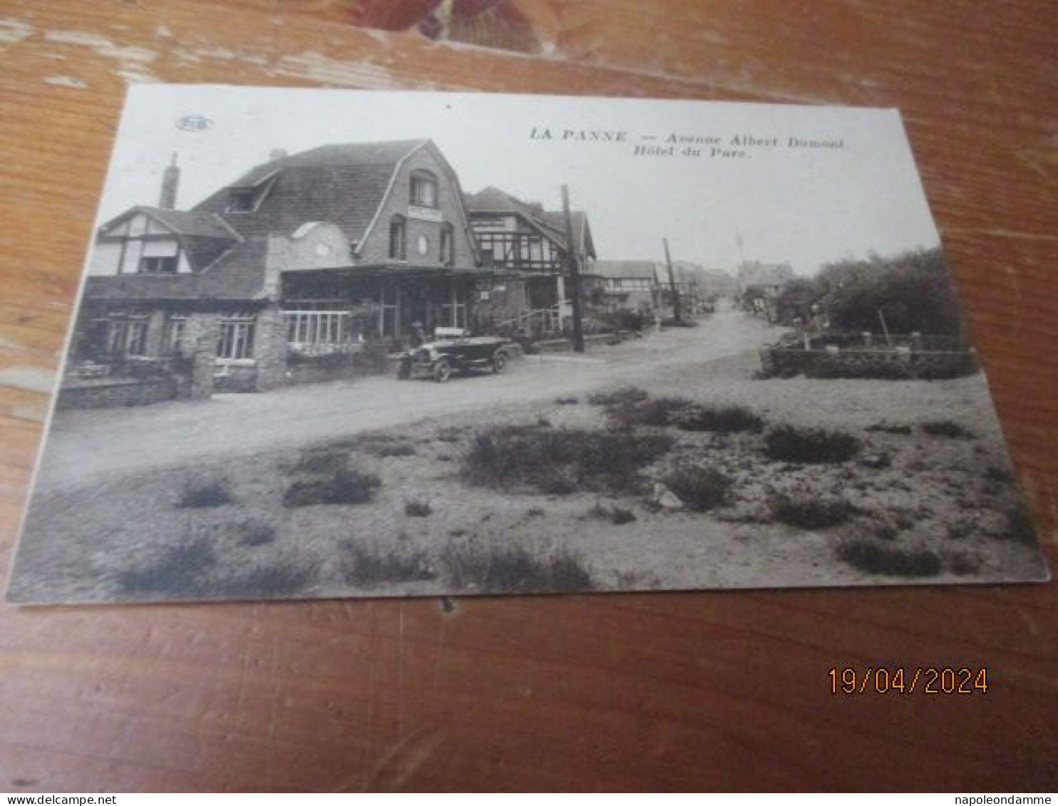 De Panne, Avenue Albert Dumont, Hotel Du Parc - De Panne