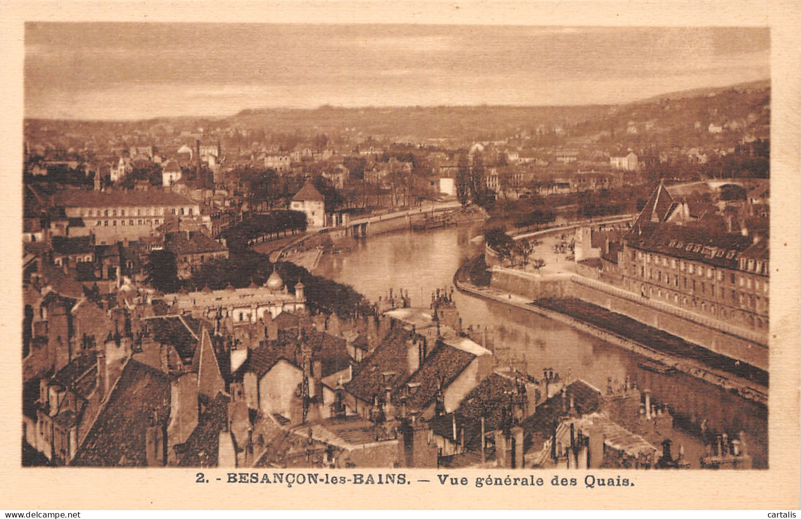 25-BESANCON LES BAINS-N°4175-E/0147 - Besancon