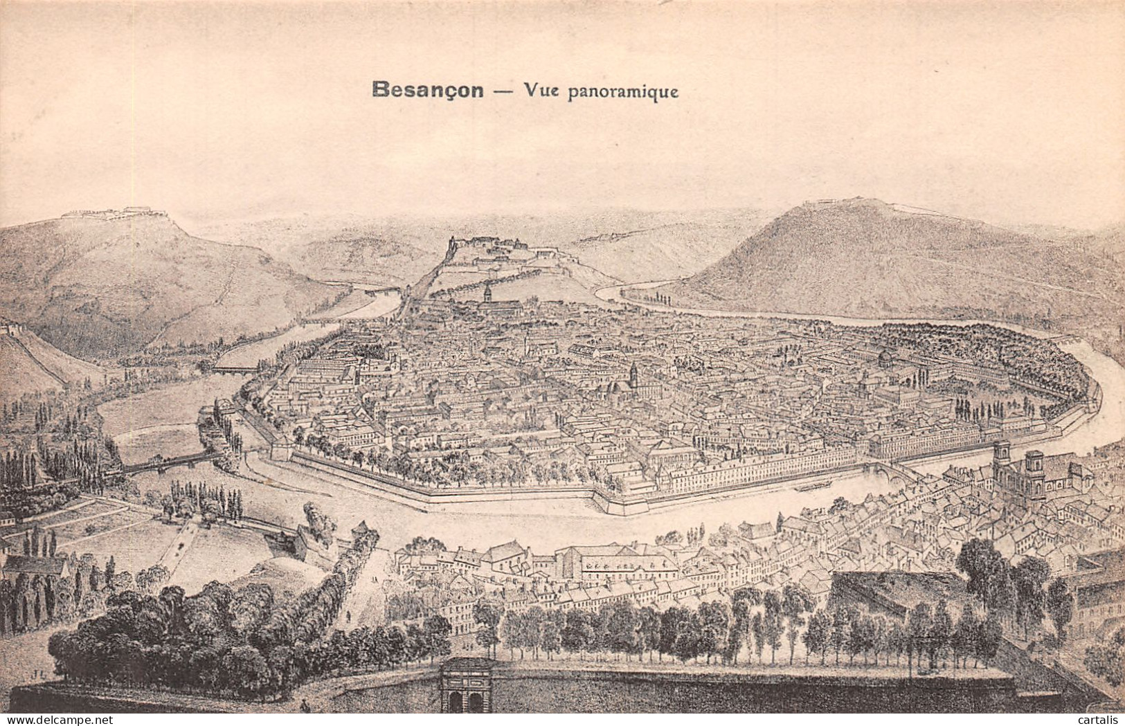 25-BESANCON LES BAINS-N°4175-D/0383 - Besancon