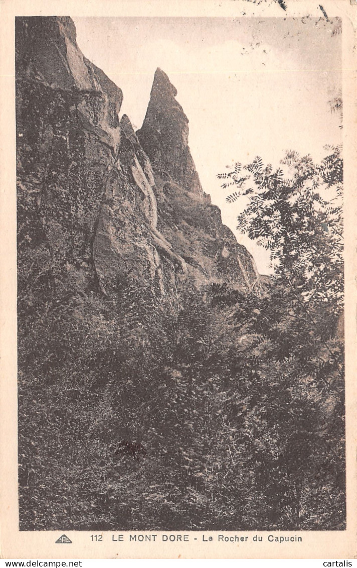 63-LE MONT DORE-N°4175-D/0147 - Le Mont Dore