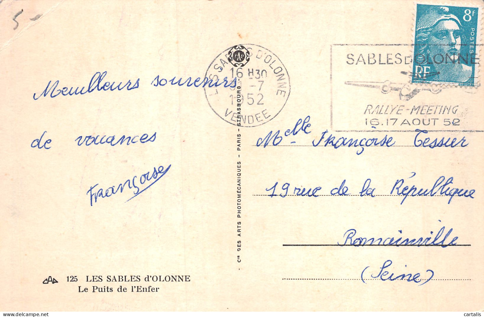 85-LES SABLES D OLONNE-N°4175-H/0009 - Sables D'Olonne