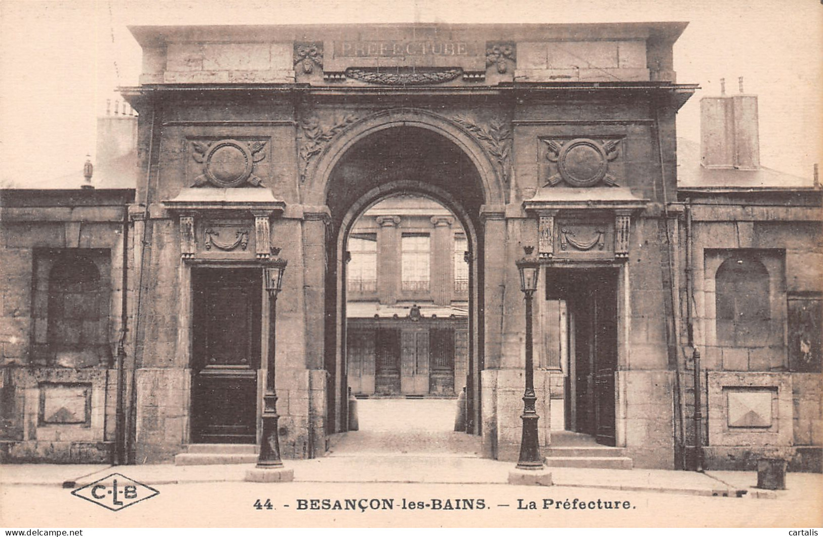 25-BESANCON LES BAINS-N°4175-G/0333 - Besancon