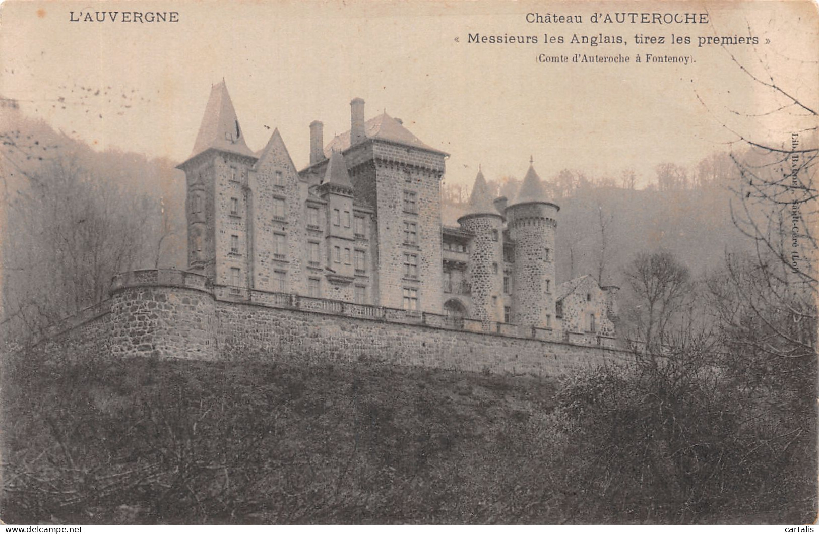 41-SAINT VIATRE CHÂTEAU D AUTEROCHE-N°4175-G/0317 - Altri & Non Classificati