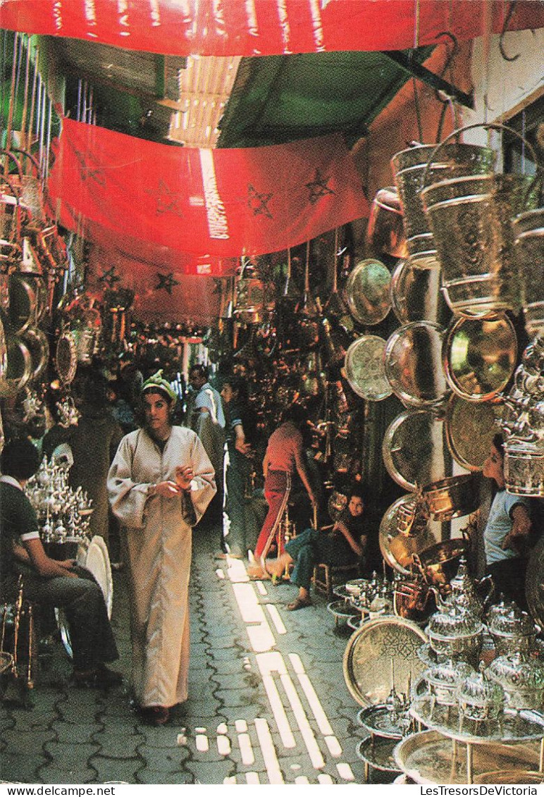 MAROC INFINI - Souk Des Dinandiers - FES - Animé - Carte Postale - Fez